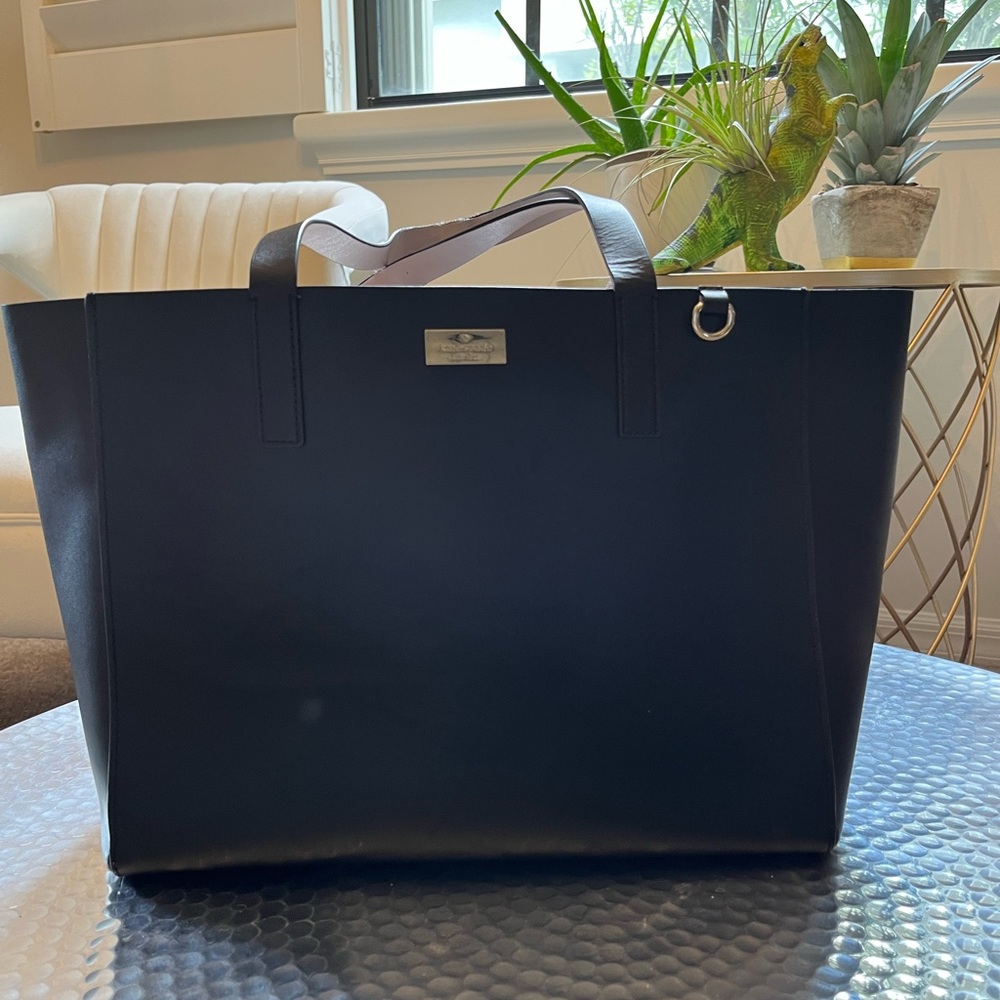 Kate Spade black tote bag.